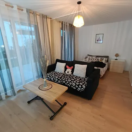 - Paris 5 Min De - Pk Prive Gratuit - 4 Personnes - Terrasse Jardin * Chessy (Seine-et-Marne)