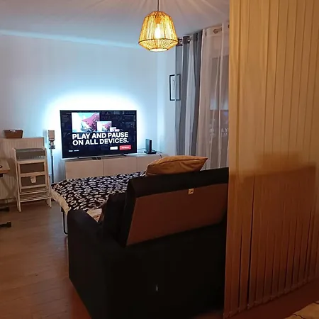 - Paris 5 Min De - Pk Prive Gratuit - 4 Personnes - Terrasse Jardin Apartment Chessy (Seine-et-Marne)